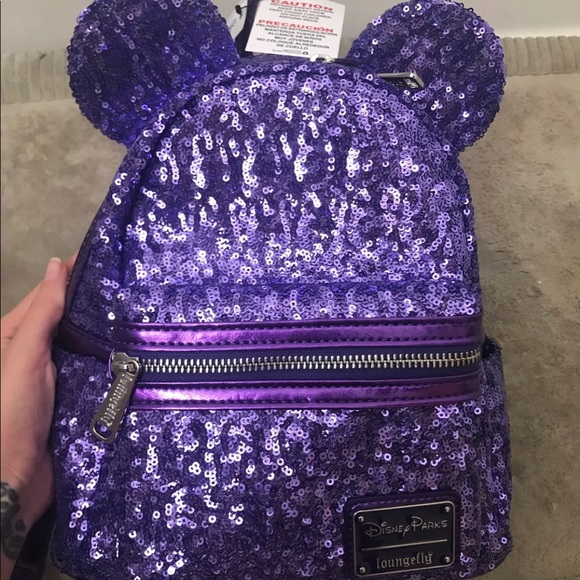 purple potion disney backpack